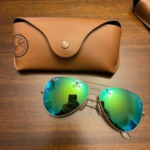 Ray Ban Green Flash Aviator